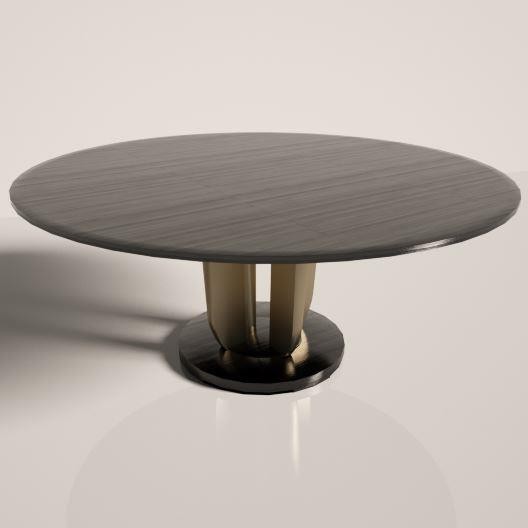 Table black wood